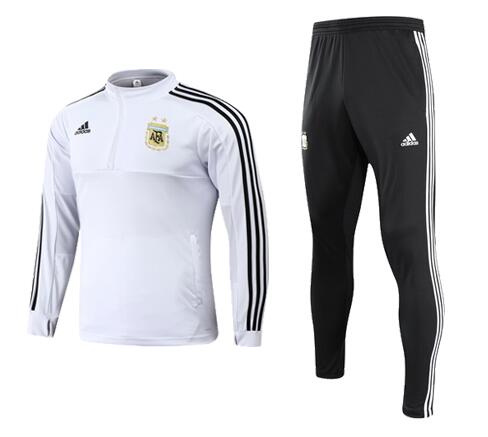 Kids Argentina FIFA World Cup 2018 Training Suit White